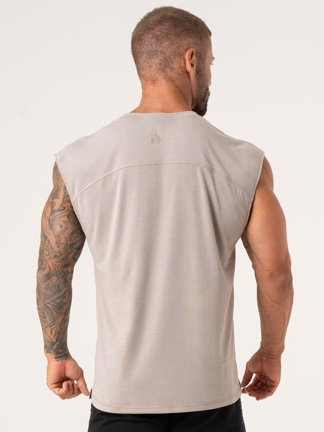 Pursuit Muscle Tank - Taupe Clothing Ryderwear 