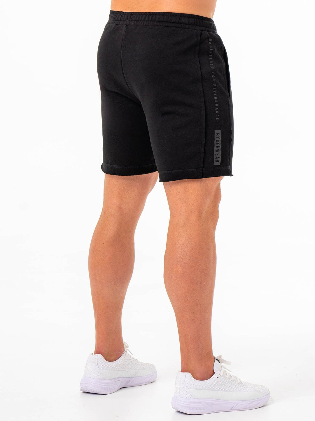 Pursuit Track Shorts - Black Clothing Ryderwear 