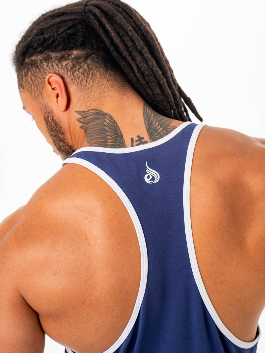 RWLC Stringer T-back - Navy Clothing Ryderwear 