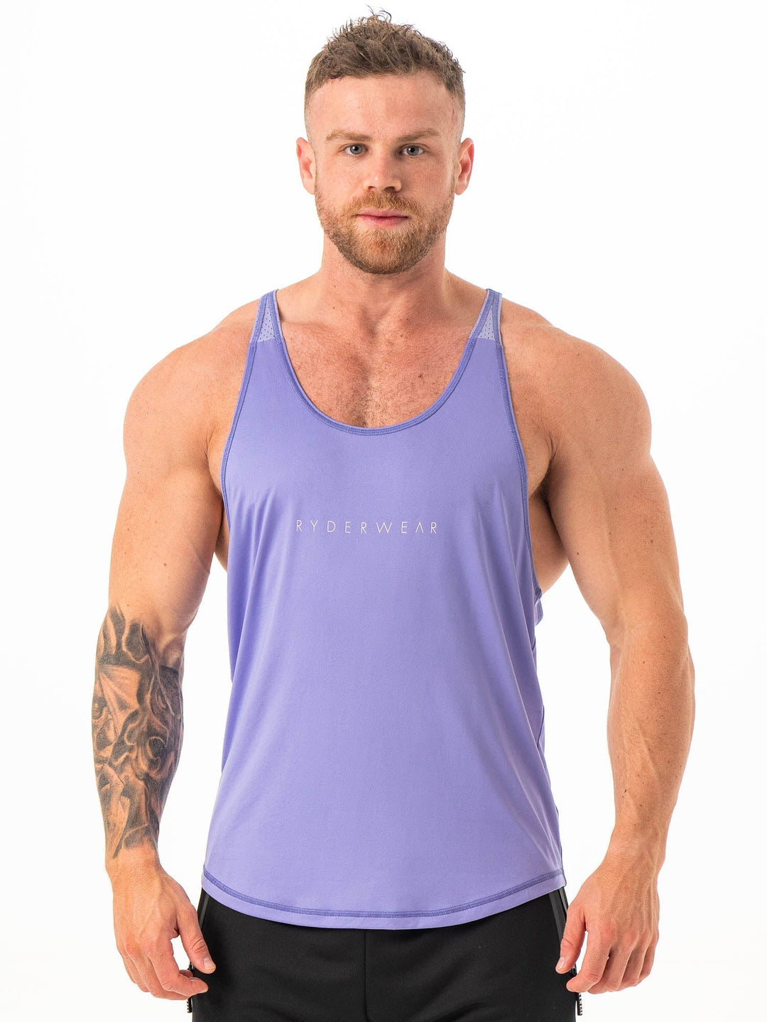 Ryder T-Back - Deep Lilac Clothing Ryderwear 