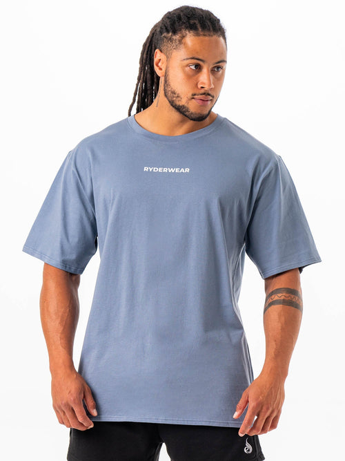 Ryderwear Oversized Tshirt Steel Blue