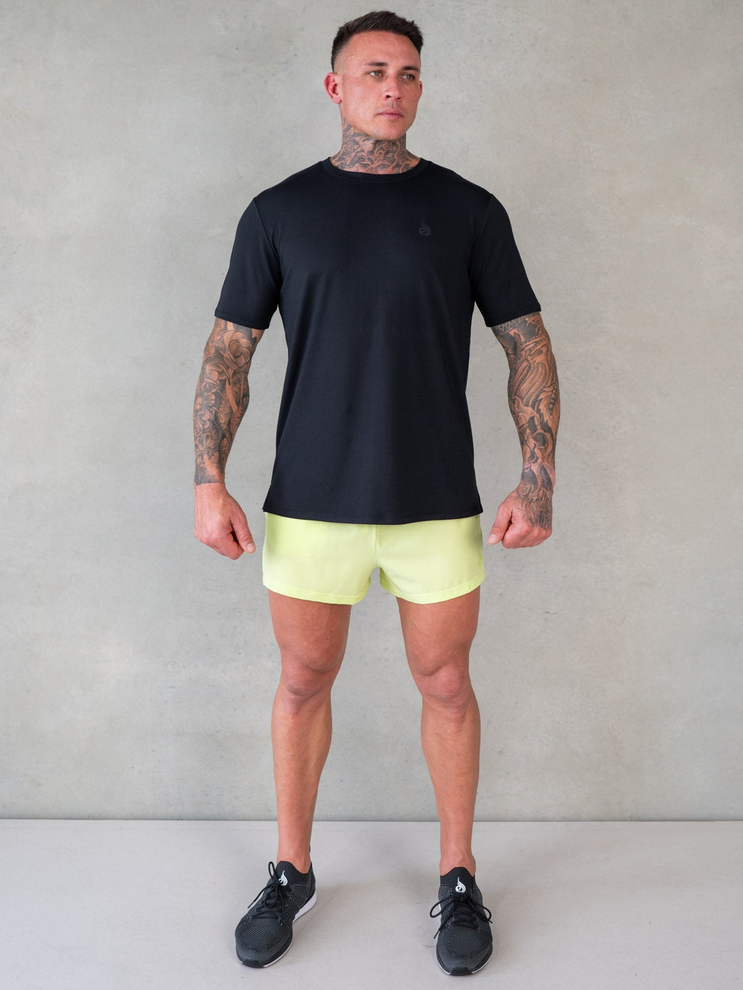 Soft Tech T-Shirt - Black Clothing Ryderwear 