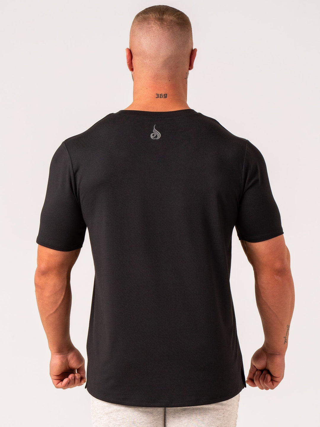 Soft Tech T-Shirt - Black Clothing Ryderwear 