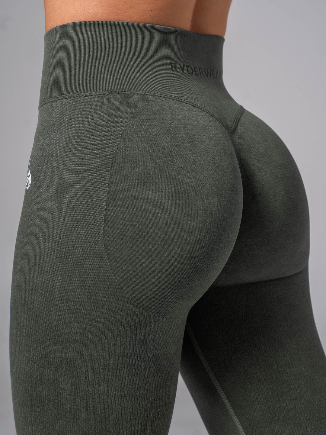Stonewash Scrunch Seamless Leggings - Evergreen Clothing Ryderwear 