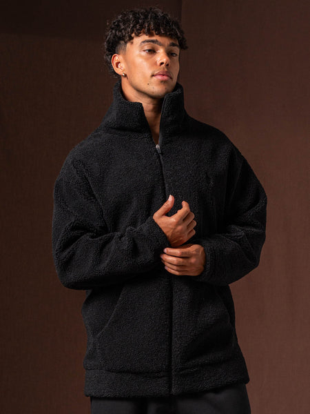 Teddy Jacket - Black - Ryderwear