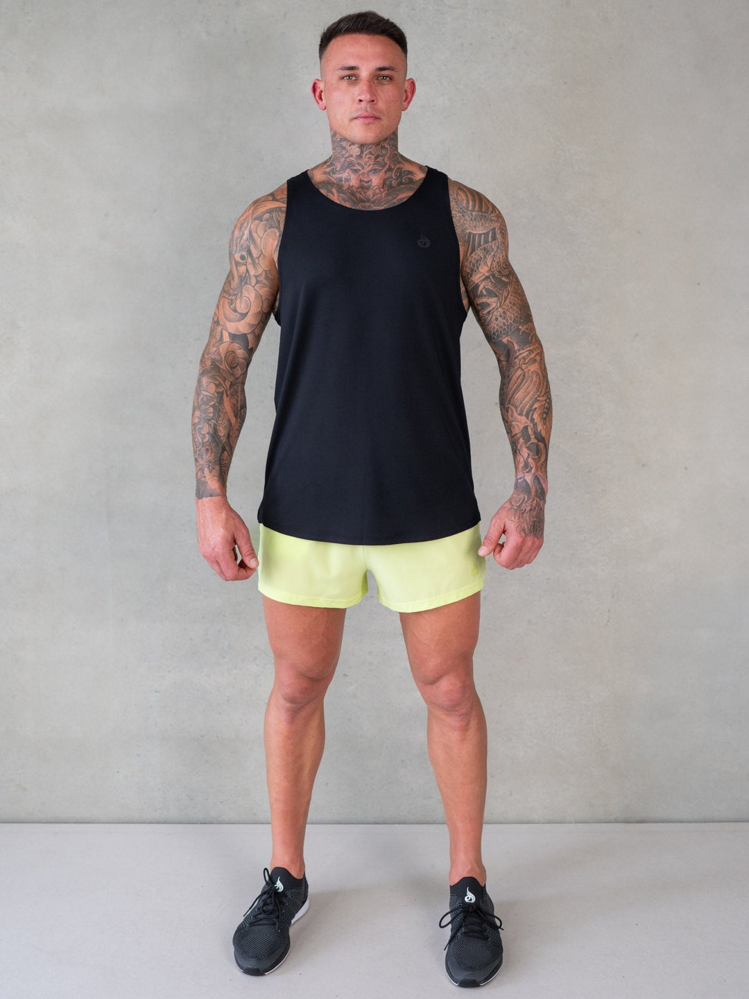 Training Shorts - Lime Clothing Ryderwear 