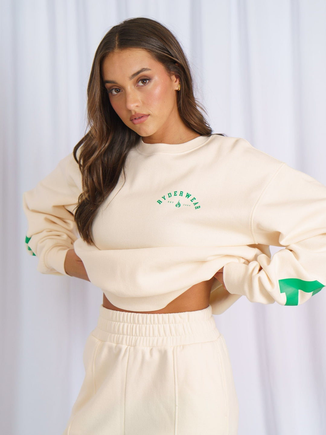 Unisex Collegiate Sweater - Vanilla Clothing Ryderwear 