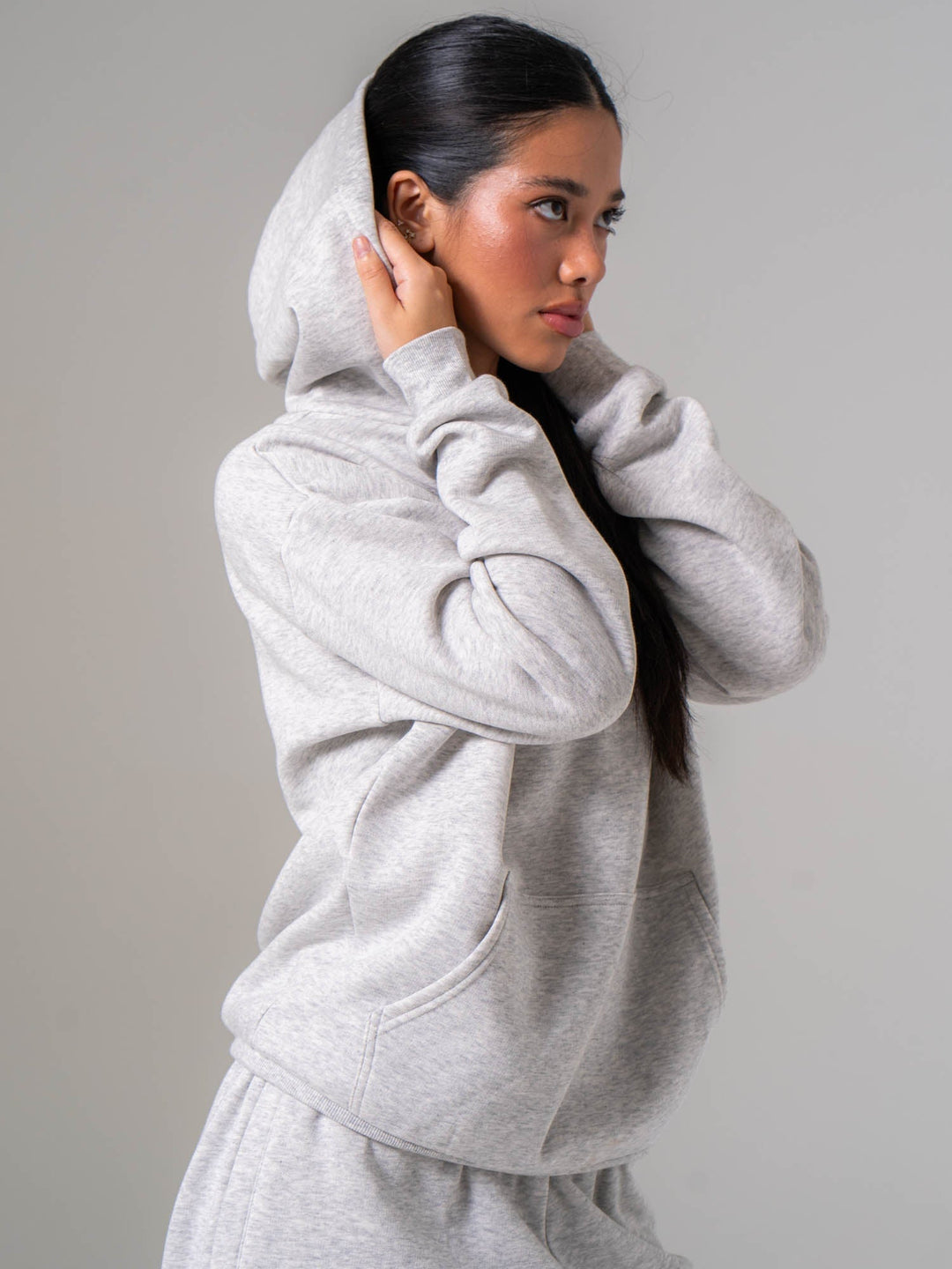 Unisex Fleece Hoodie - Snow Marle Clothing Ryderwear 