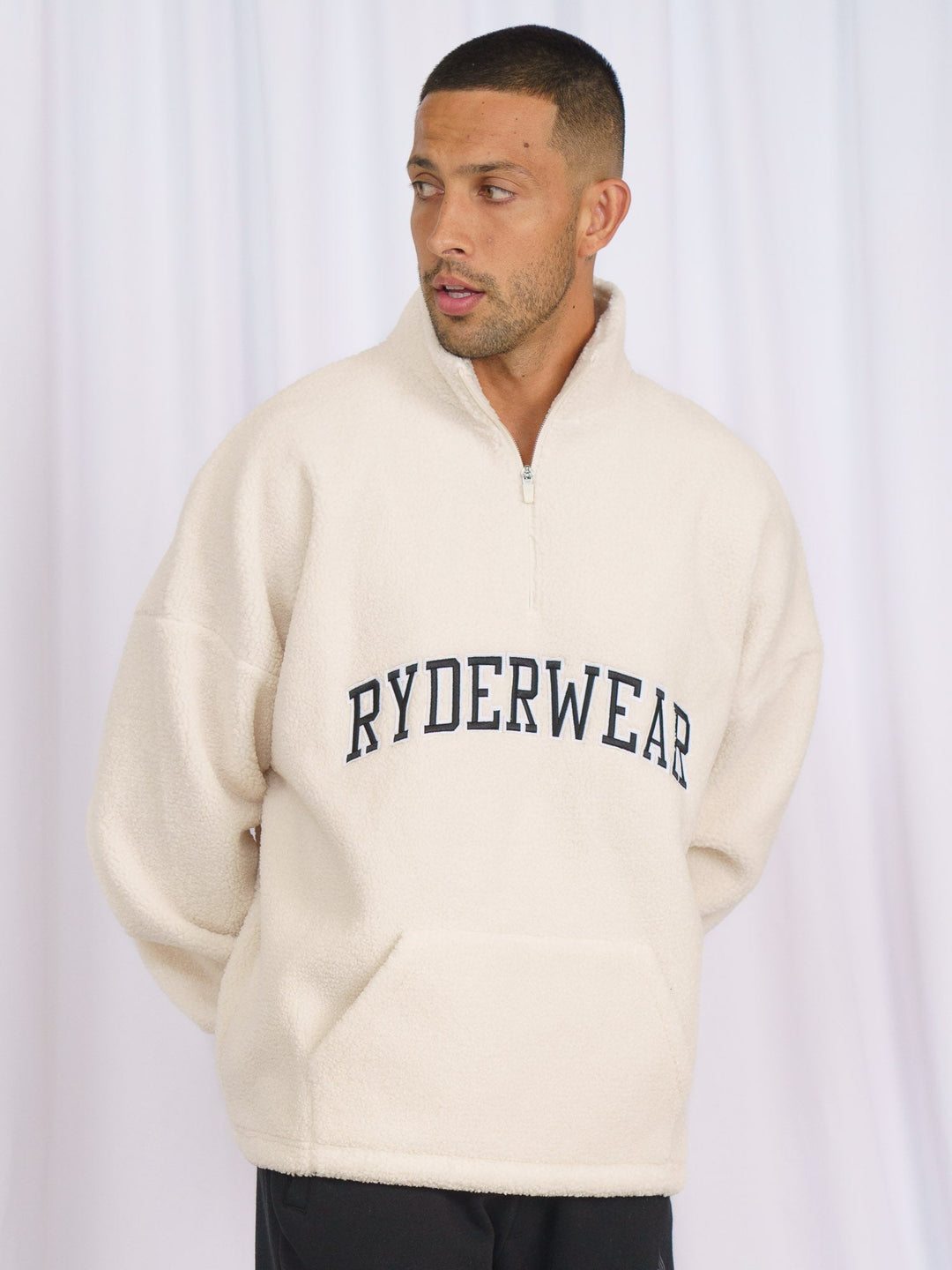 Unisex Teddy Jumper - Vanilla Clothing Ryderwear 