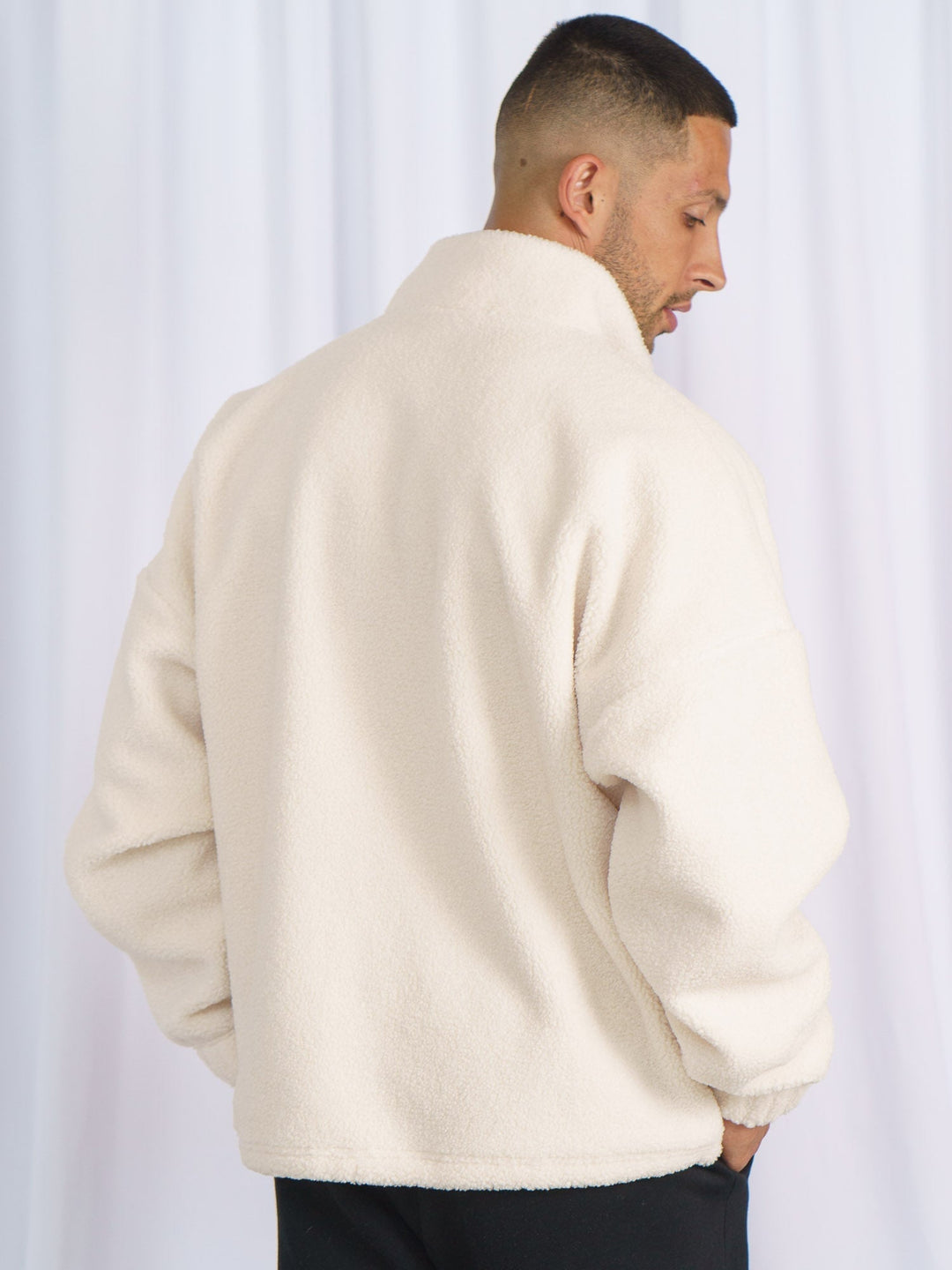 Unisex Teddy Jumper - Vanilla Clothing Ryderwear 