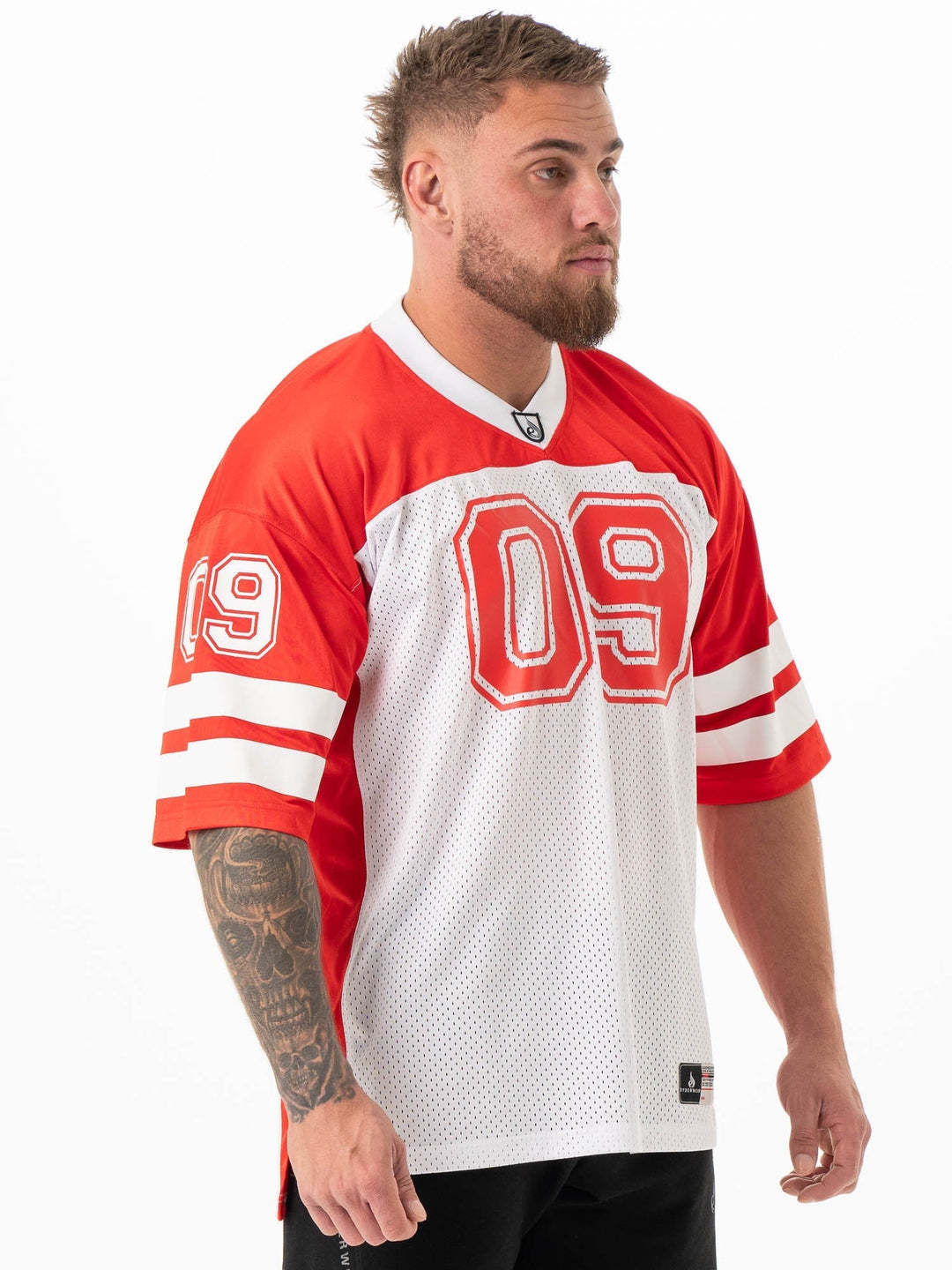 Varsity Jersey - Red Clothing Ryderwear 