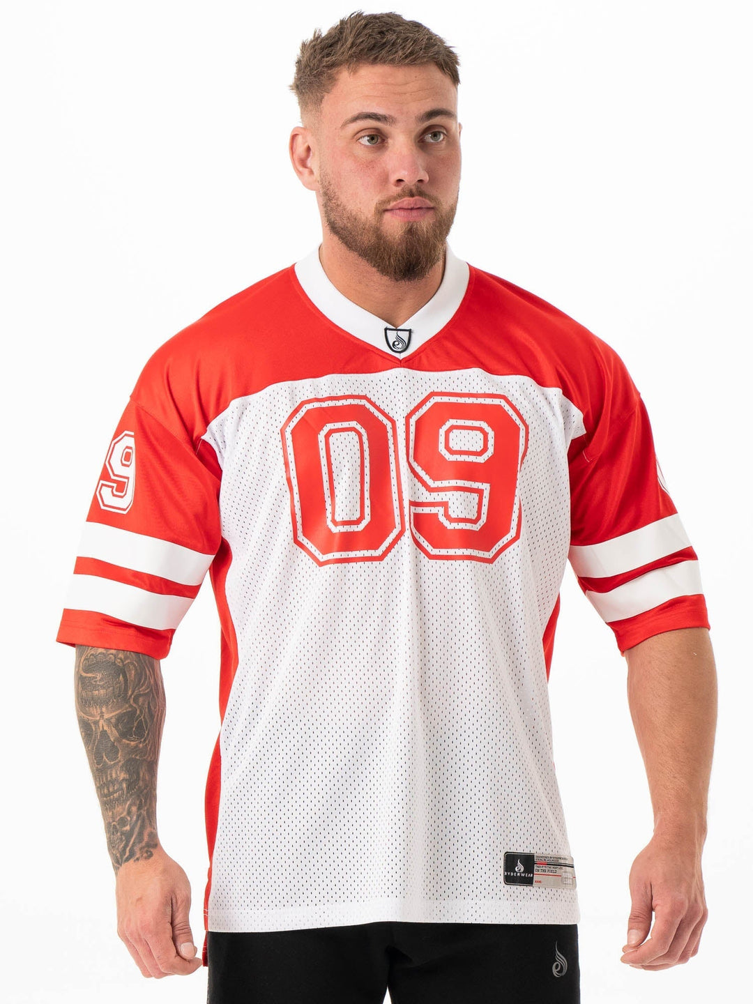 Varsity Jersey - Red Clothing Ryderwear 