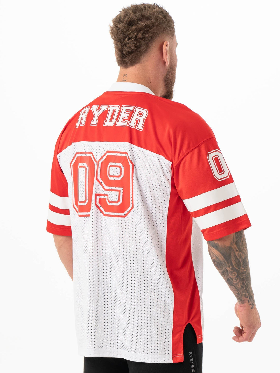 Varsity Jersey - Red Clothing Ryderwear 