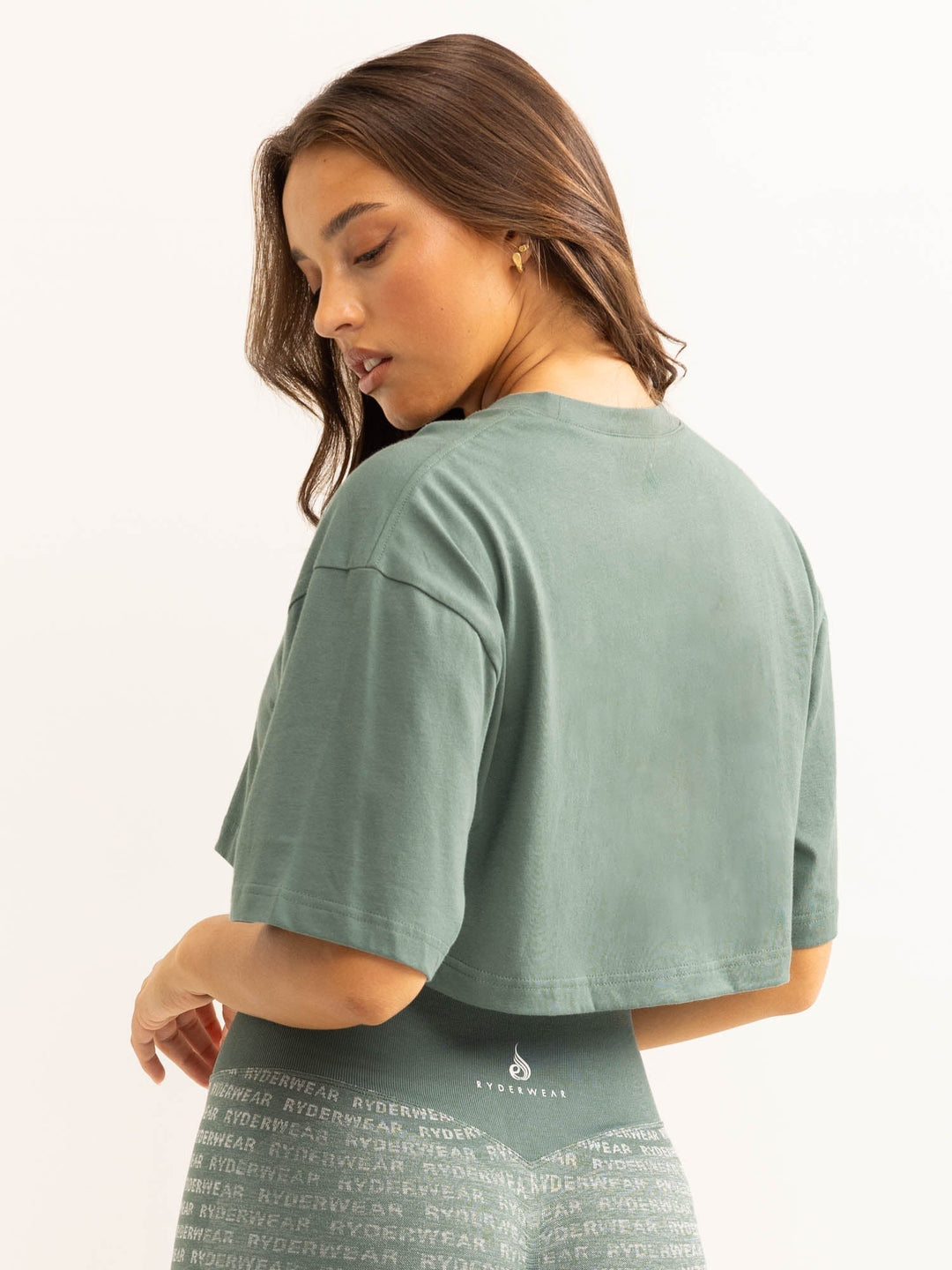 You vs You T-Shirt - Fern Green Clothing Ryderwear 