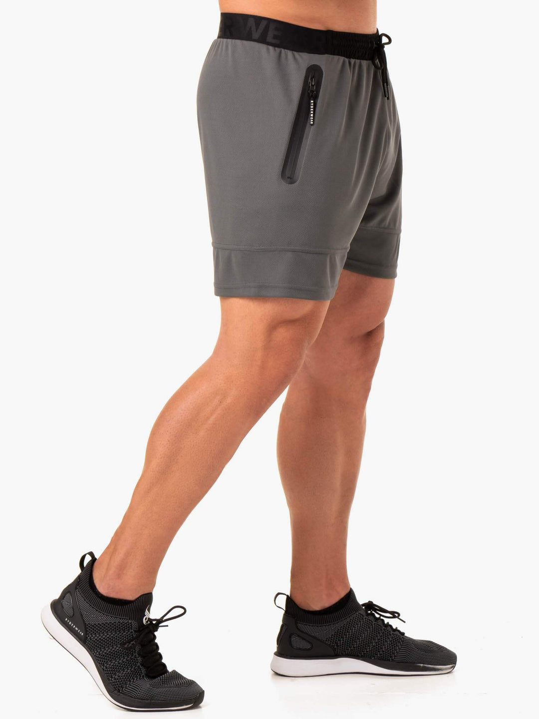 Action Mesh Short - Charcoal Clothing Ryderwear 
