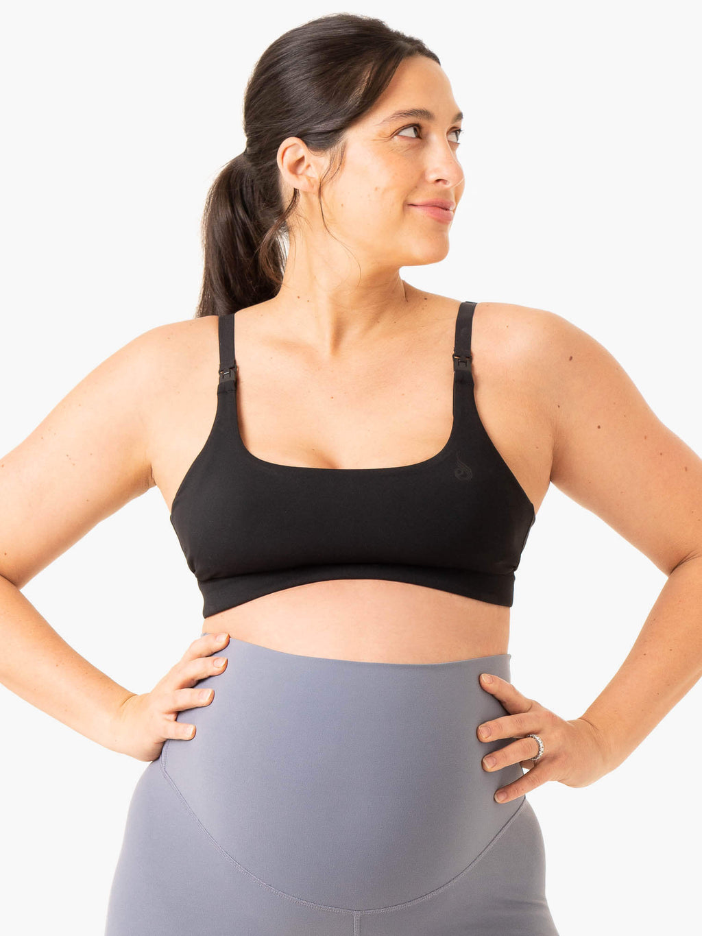 Active Bump Sports Bra - Black - Ryderwear