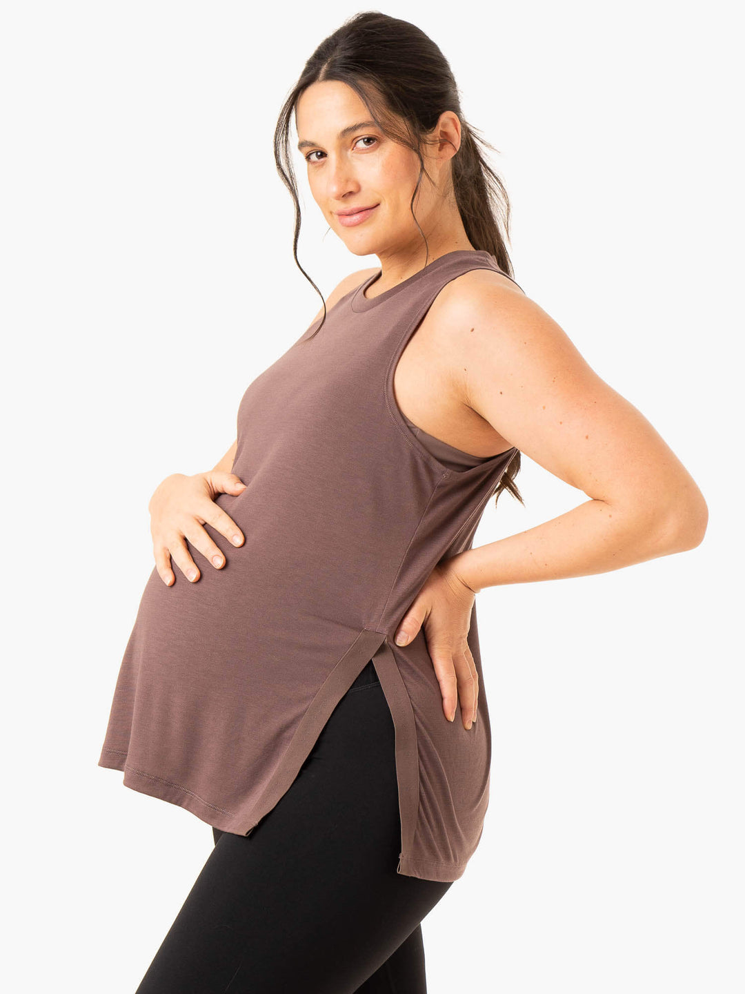 Active Bump Tank - Chocolate Clothing Ryderwear 