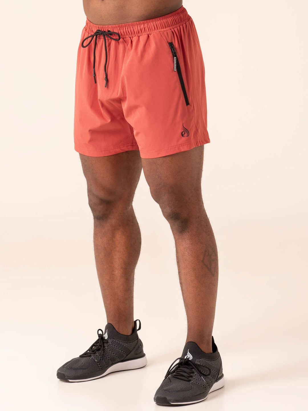Adapt 5" Training Short - Dusty Red Clothing Ryderwear 