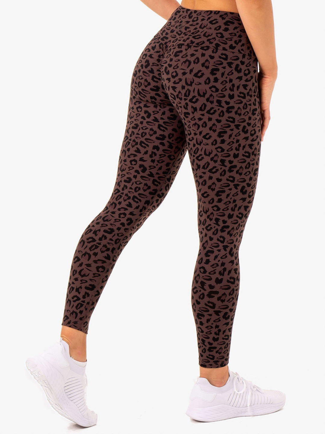 Ryderwear Instincts Scrunch Bum Full Length Cheetah Print Leggings