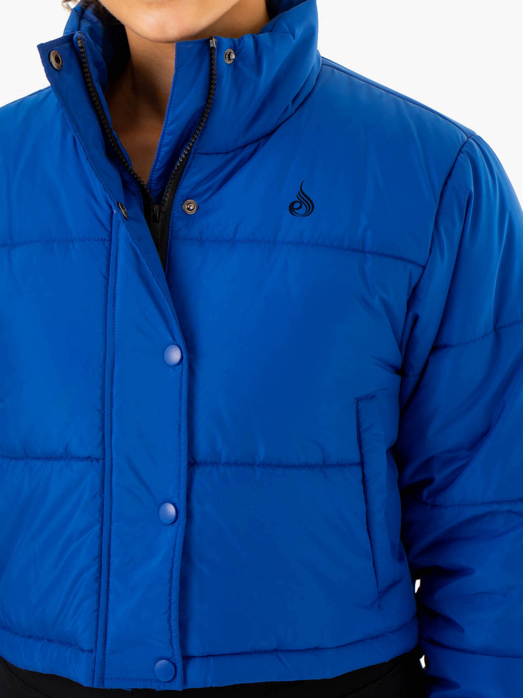 Apex Puffer Jacket - Cobalt Blue Clothing Ryderwear 