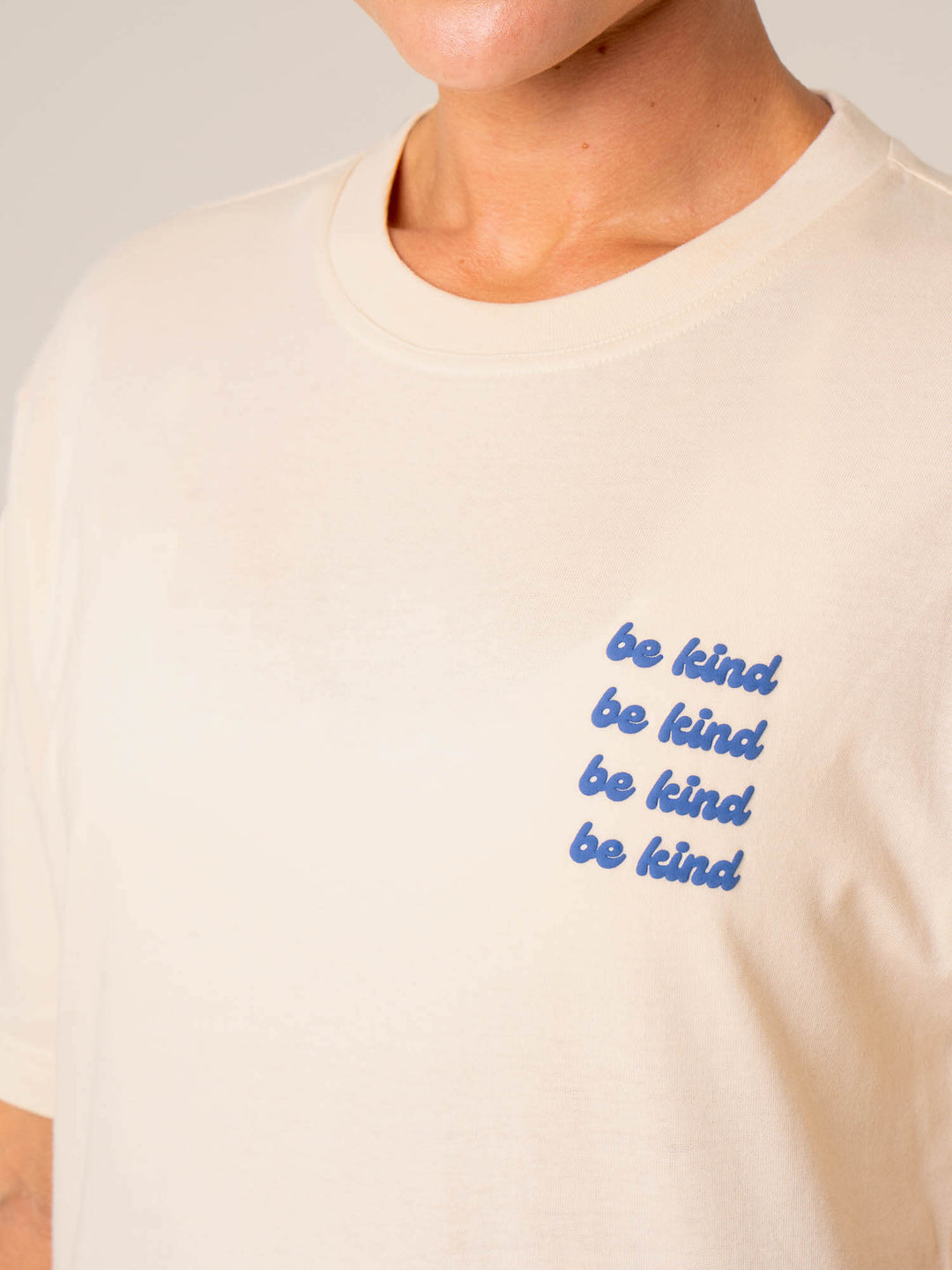 Be Kind T-Shirt - Chalk Clothing Ryderwear 