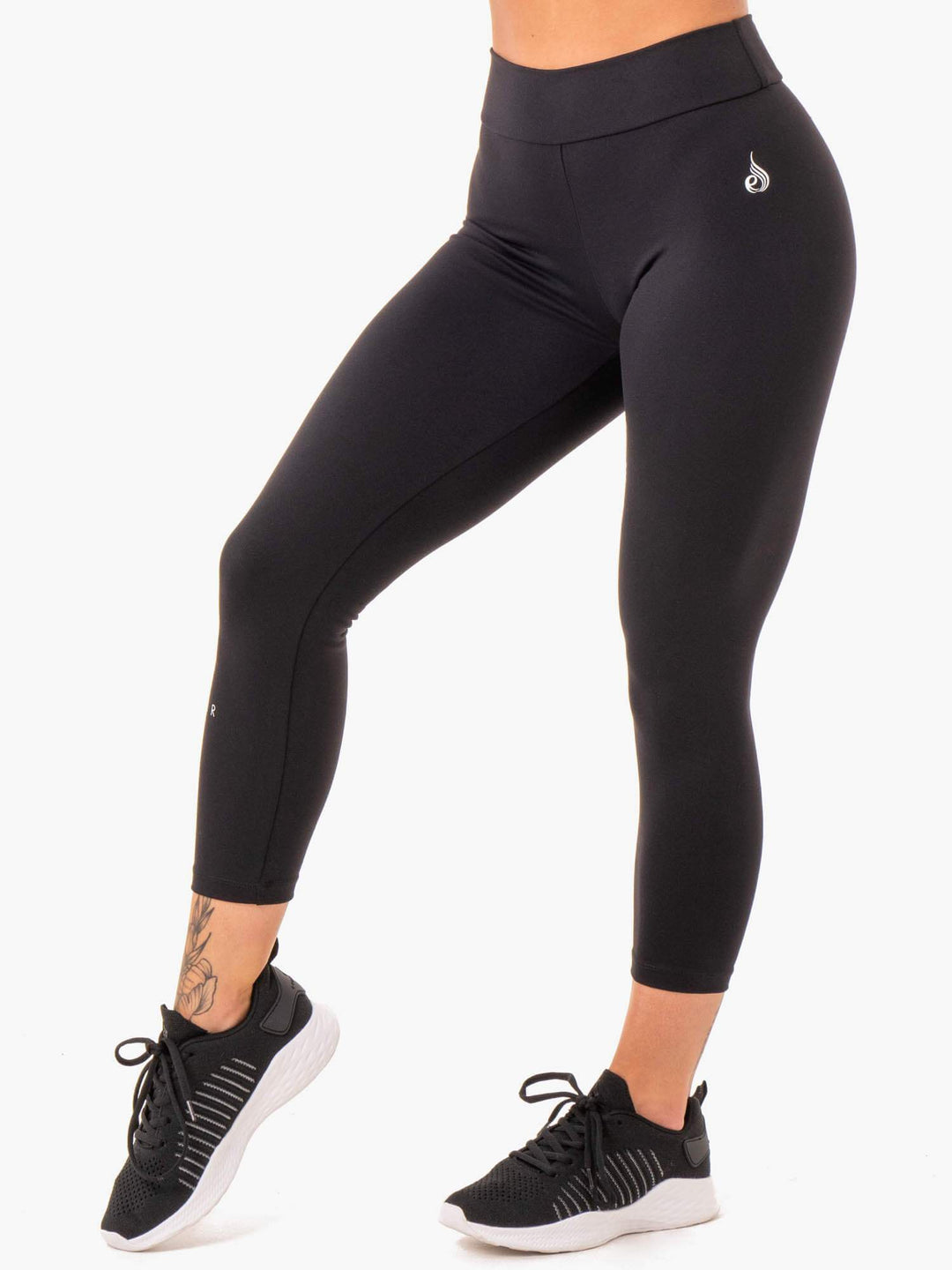 Core 7/8 Leggings - Black Clothing Ryderwear 