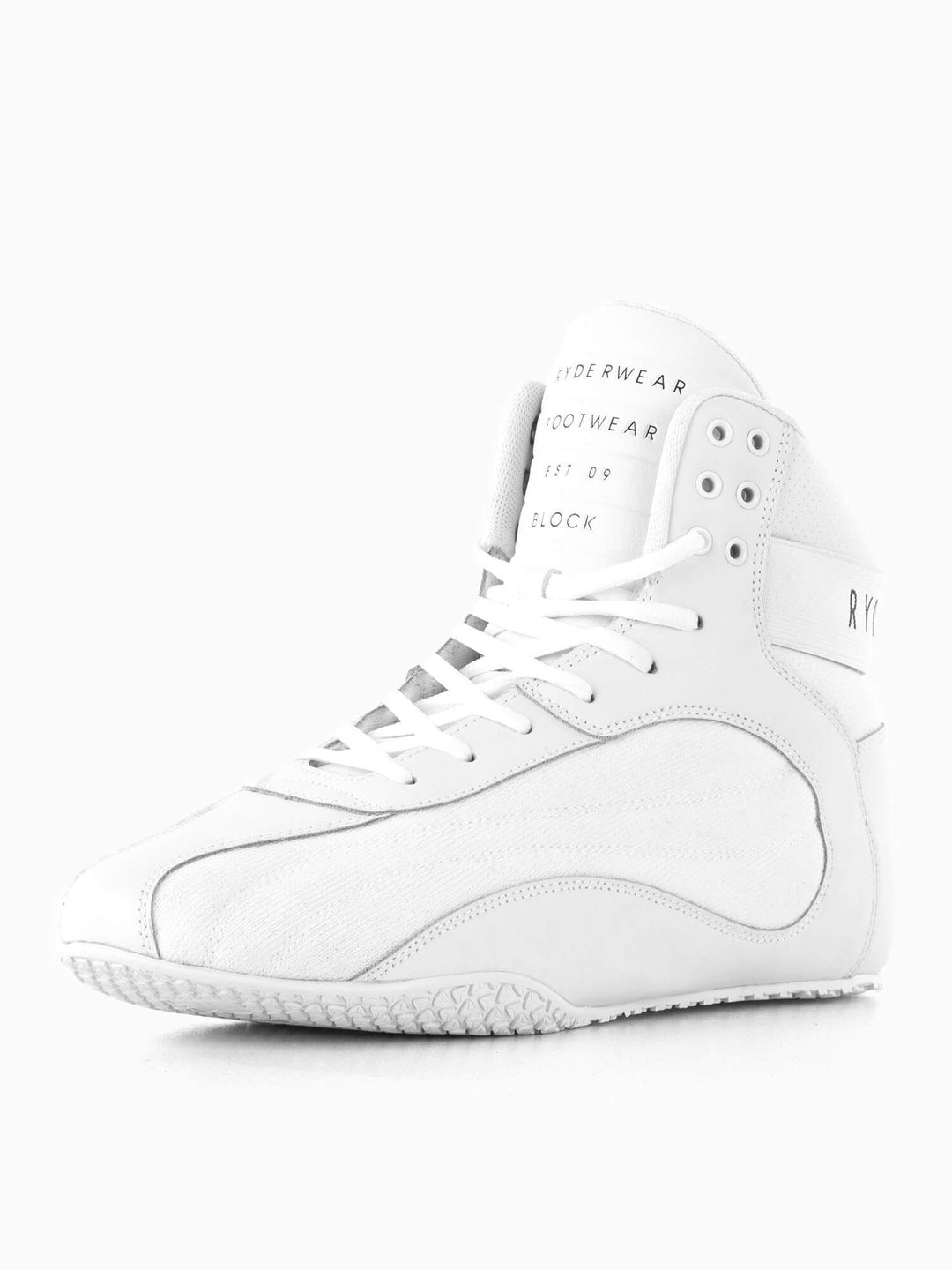 D-Mak Block - White Shoes Ryderwear 