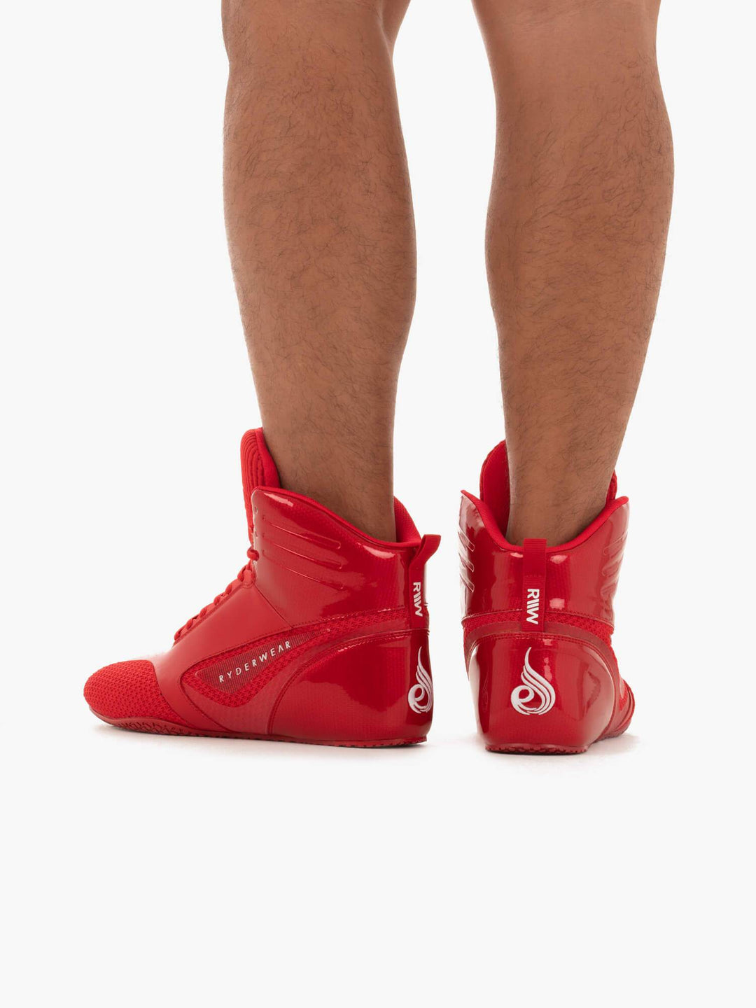 D-Mak Carbon Fibre - Red Shoes Ryderwear 