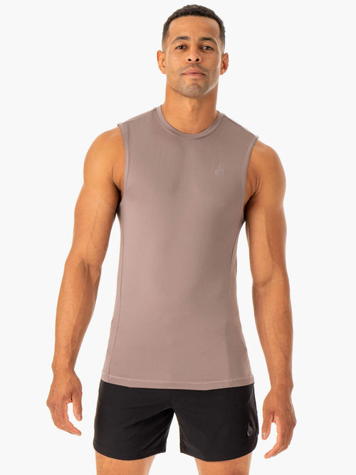 Division Base Layer Tank Taupe