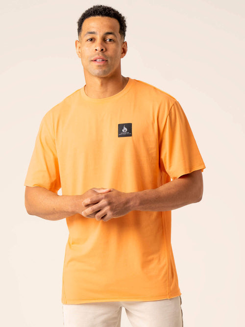 Dynamic Oversized T-Shirt Orange Sherbet