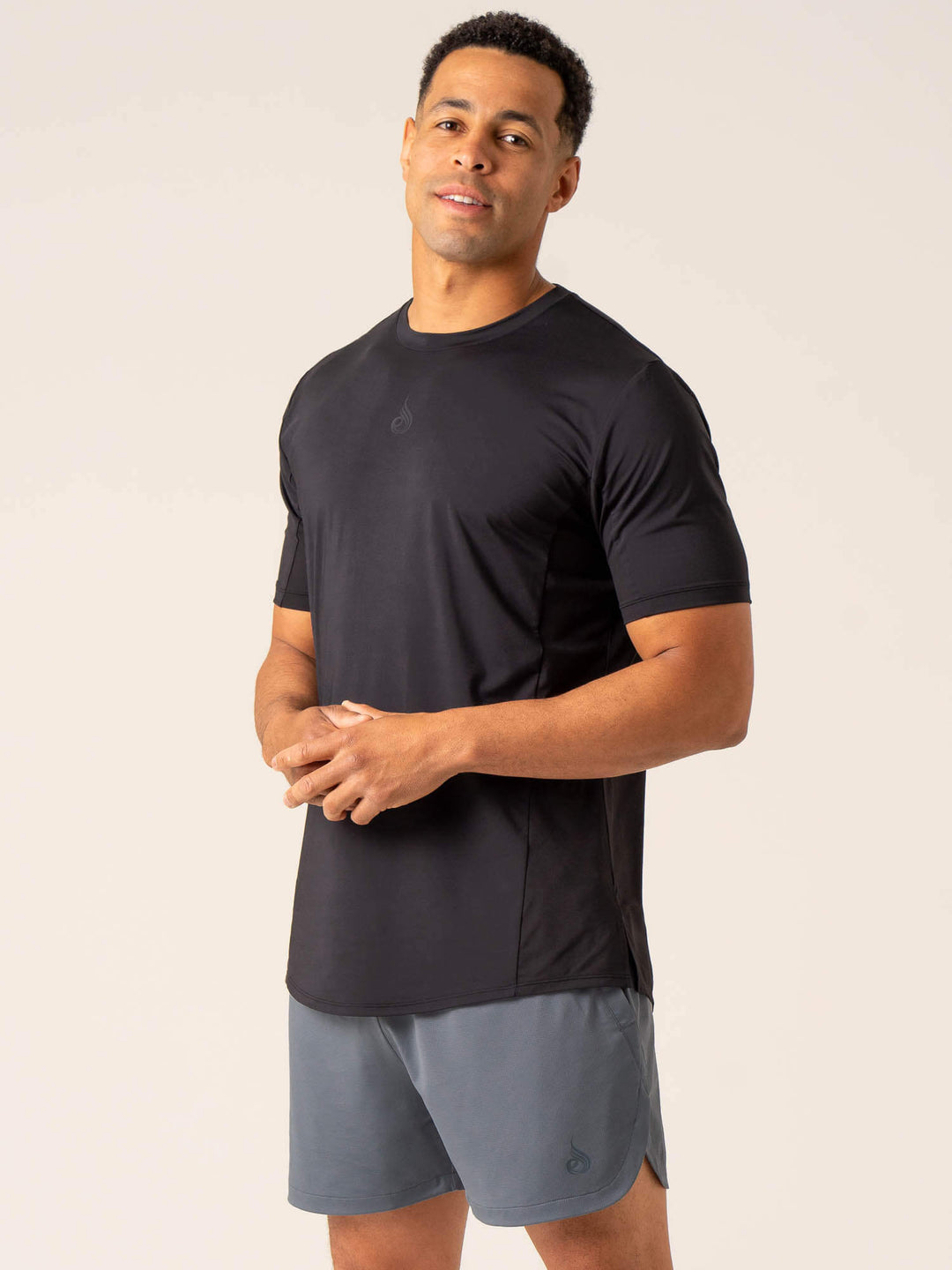Dynamic T-Shirt - Black Clothing Ryderwear 