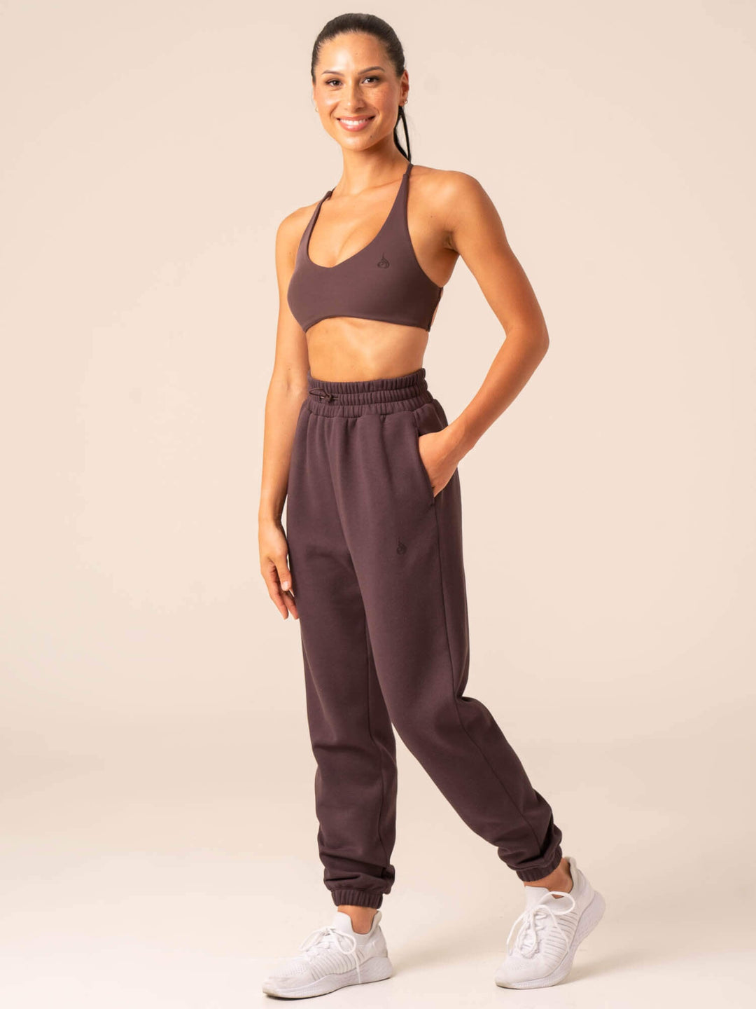 Embody Oversized Track Pants - Plum Clothing Ryderwear 