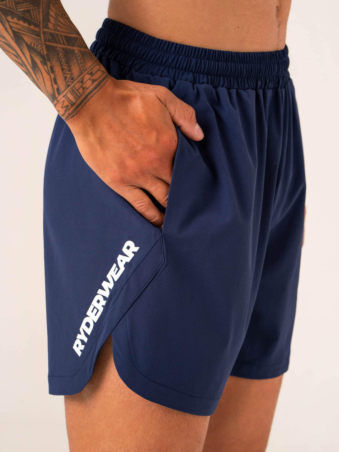 Emerge Training Short - Navy Clothing Ryderwear 