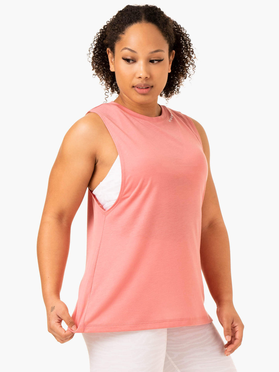 Emerge Training Tank - Pink Clothing Ryderwear 