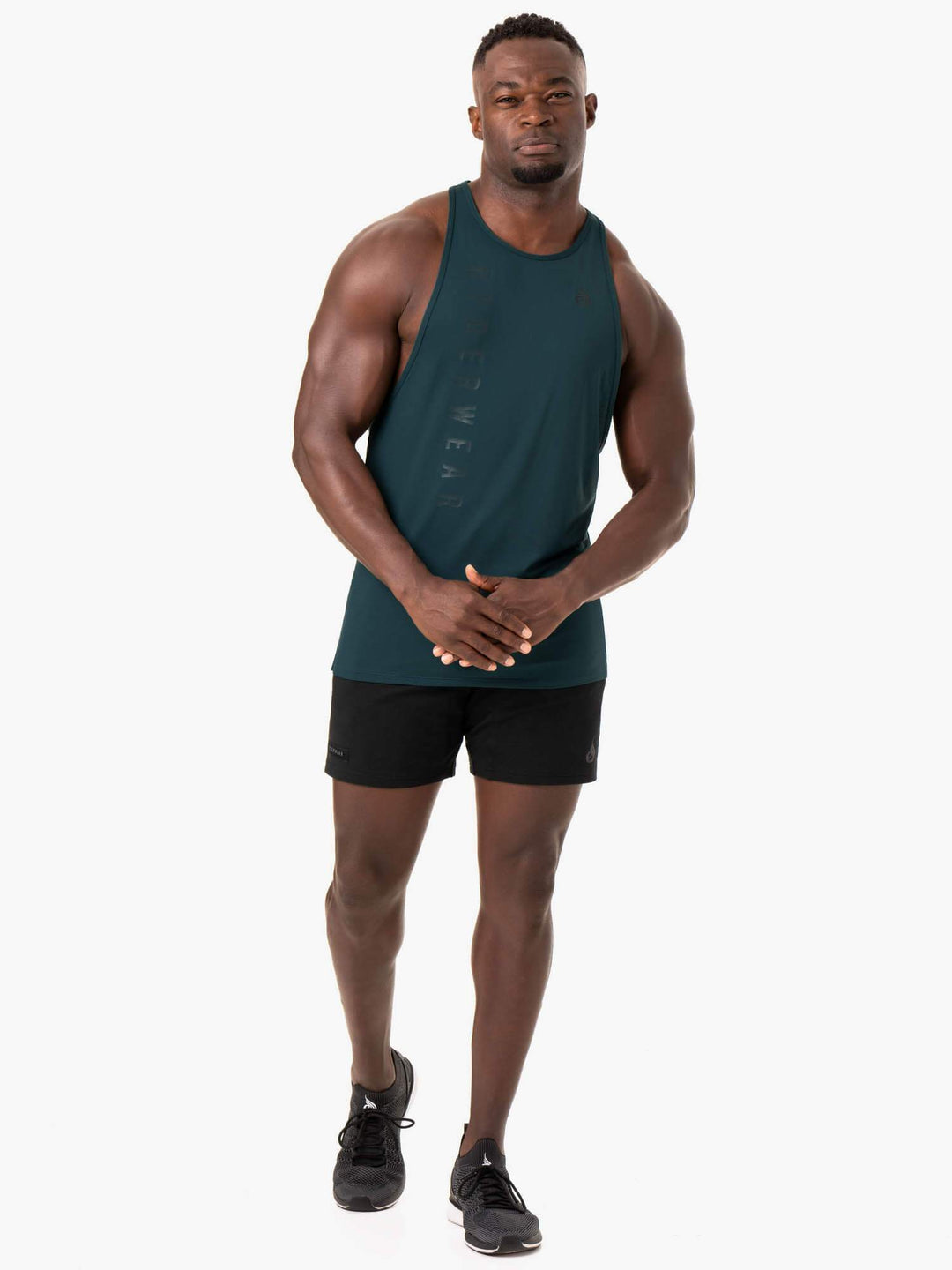 Endurance High Rise T-Back - Forest Green Clothing Ryderwear 