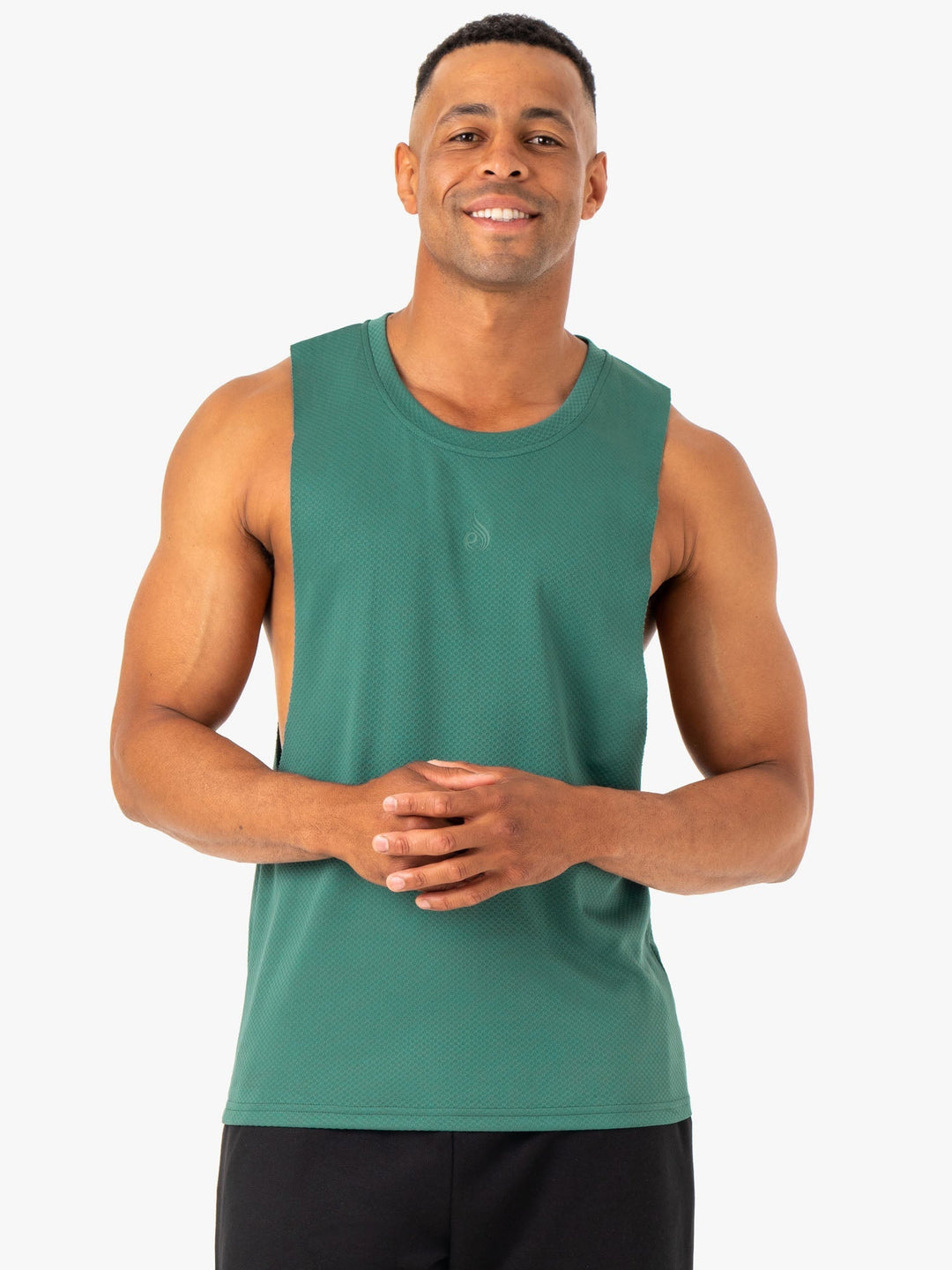 Enhance Baller Tank - Green Clothing Ryderwear 
