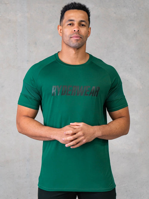 Flex Mesh T-Shirt Dark Green