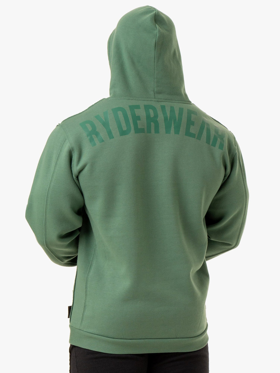 Force Pullover Hoodie - Green Clothing Ryderwear 