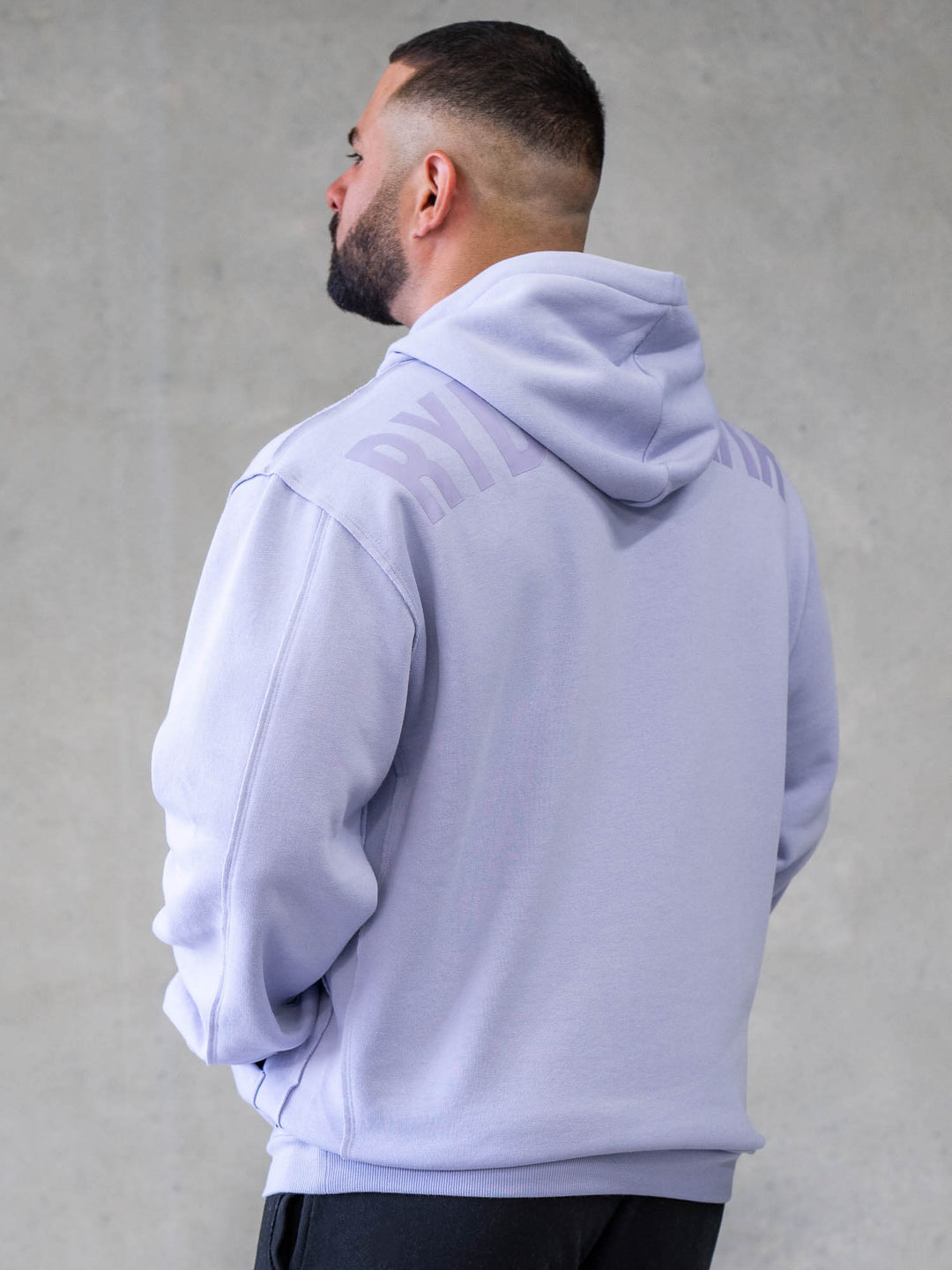 Force Pullover Hoodie - Lavender Clothing Ryderwear 
