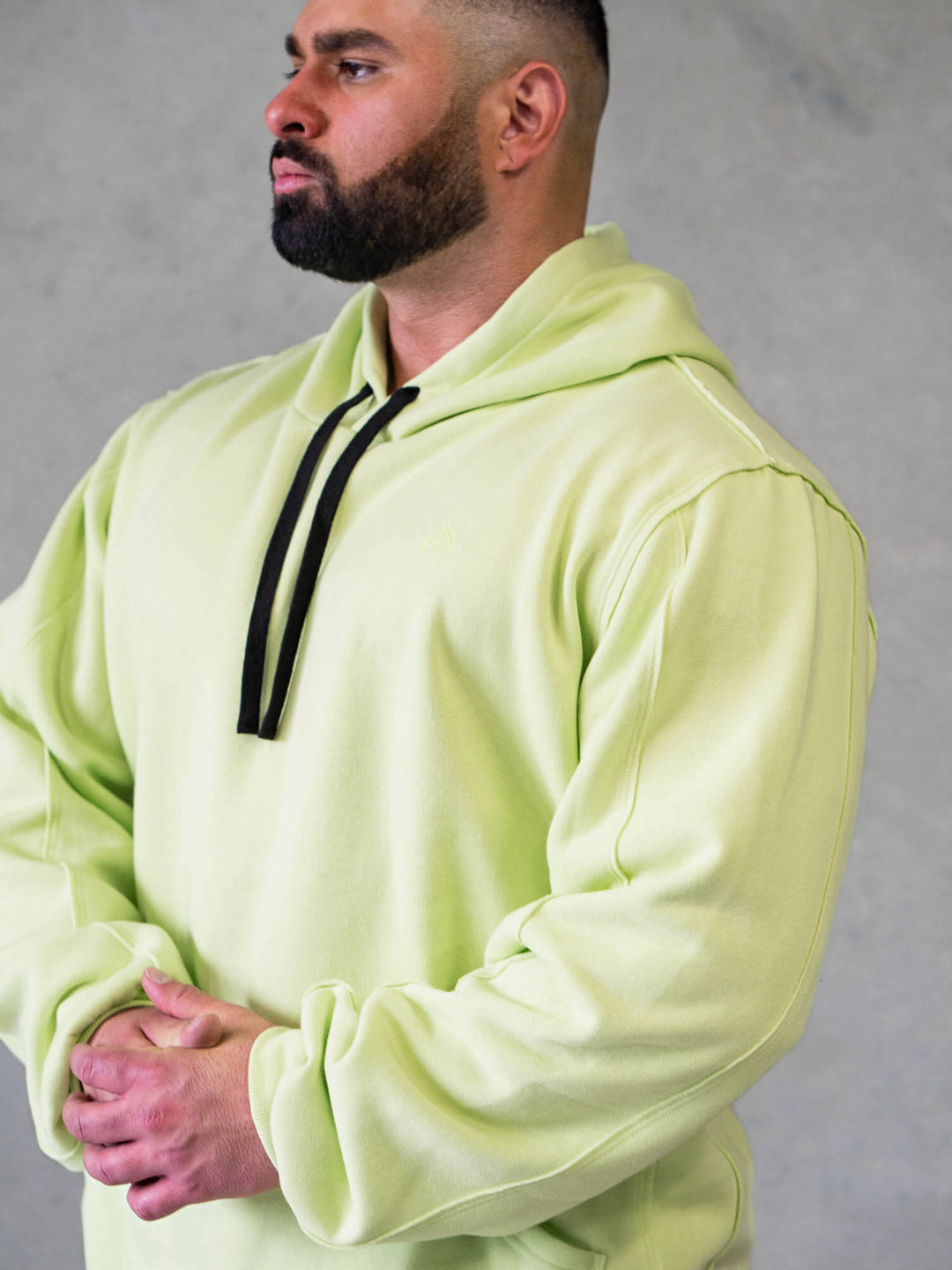 Force Pullover Hoodie - Lime Clothing Ryderwear 