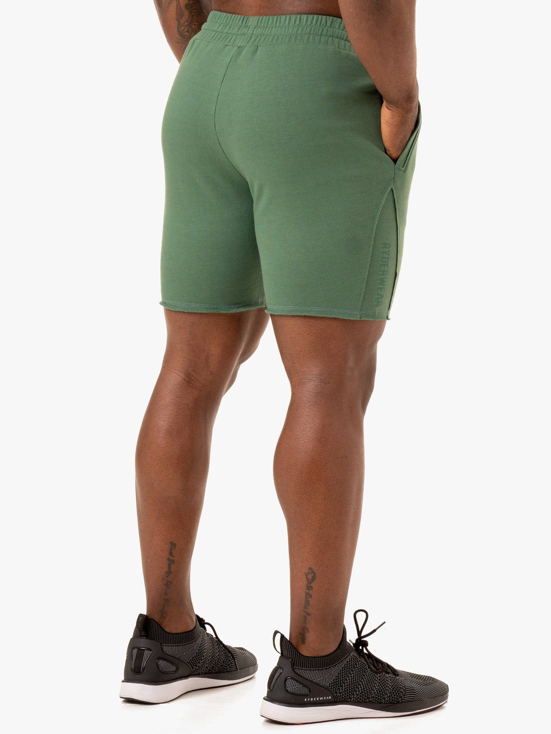 Force Track Short - Green Clothing Ryderwear 