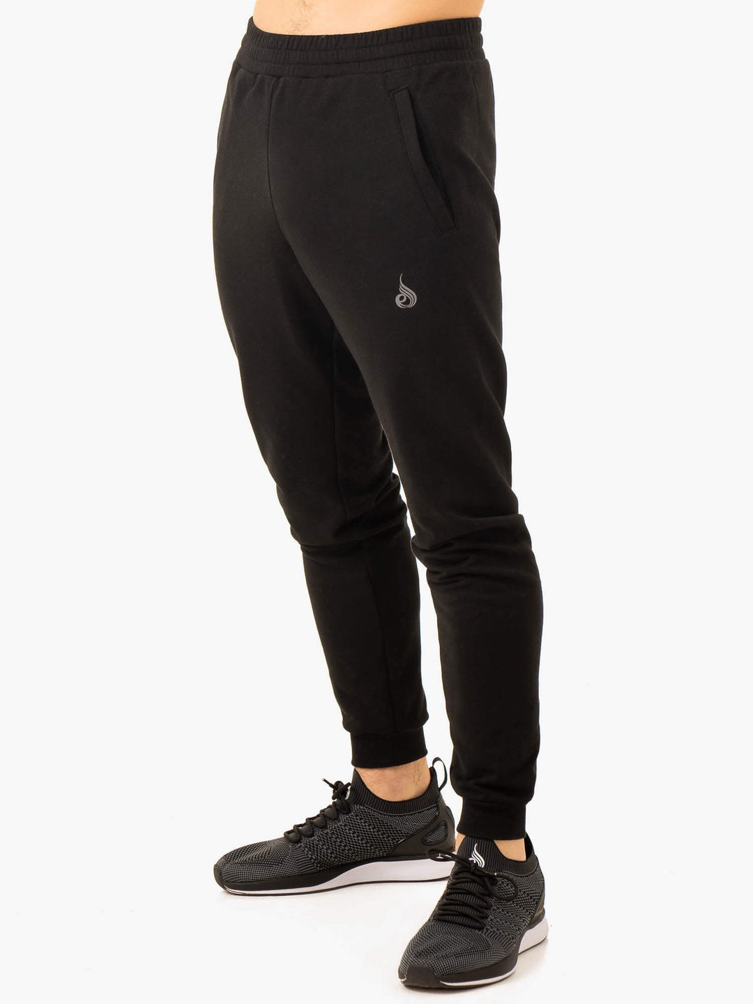Heritage Fleece Track Pants - Black Clothing Ryderwear 