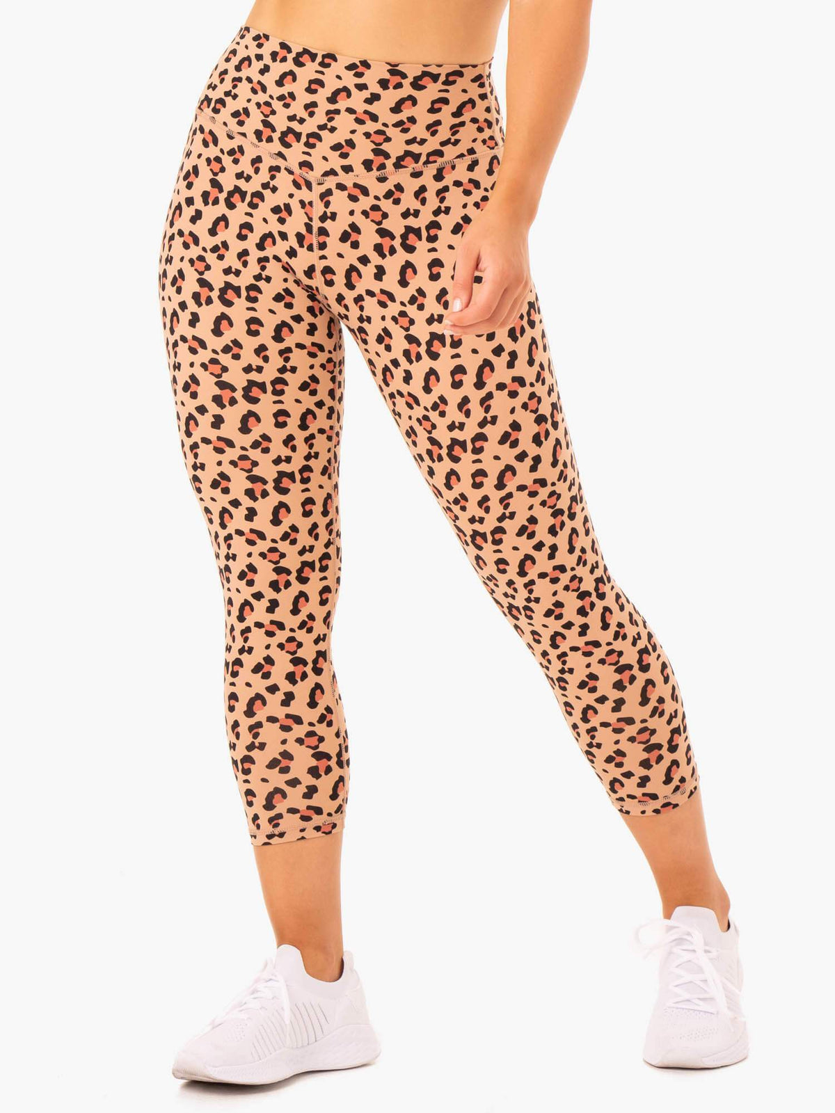 Hybrid 7 8 Leggings Leopard