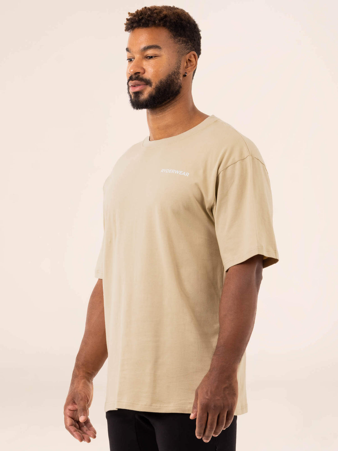 Industry Oversized T-Shirt - Sandstone Clothing Ryderwear 
