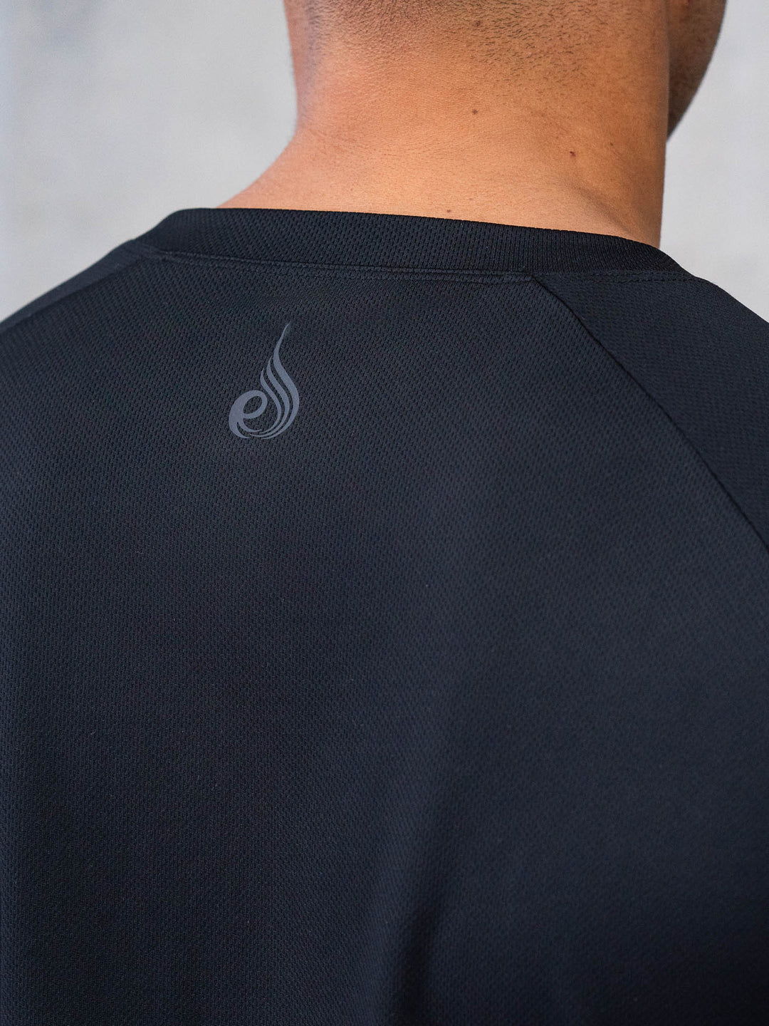 Legacy Mesh T-Shirt - Black Clothing Ryderwear 