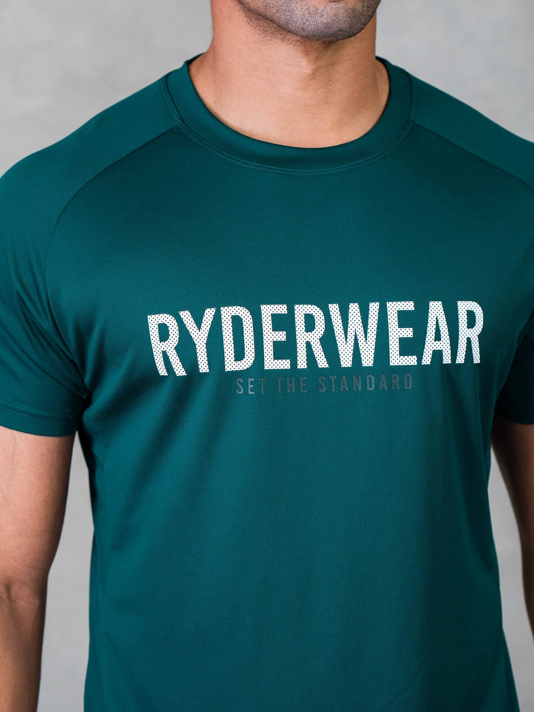 Legacy Mesh T-Shirt - Emerald Clothing Ryderwear 