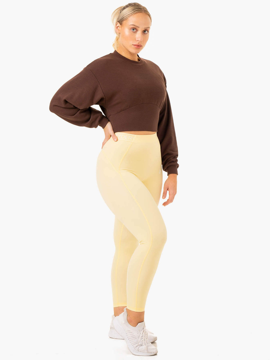 Level Up Jumper - Chocolate Clothing Ryderwear 