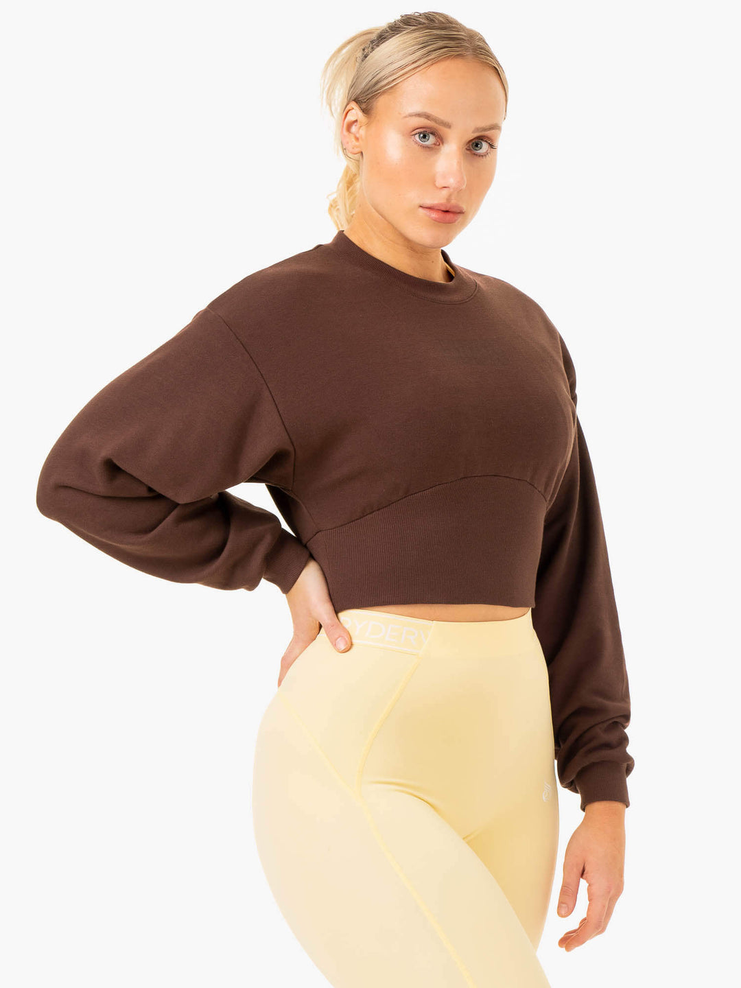 Level Up Jumper - Chocolate Clothing Ryderwear 