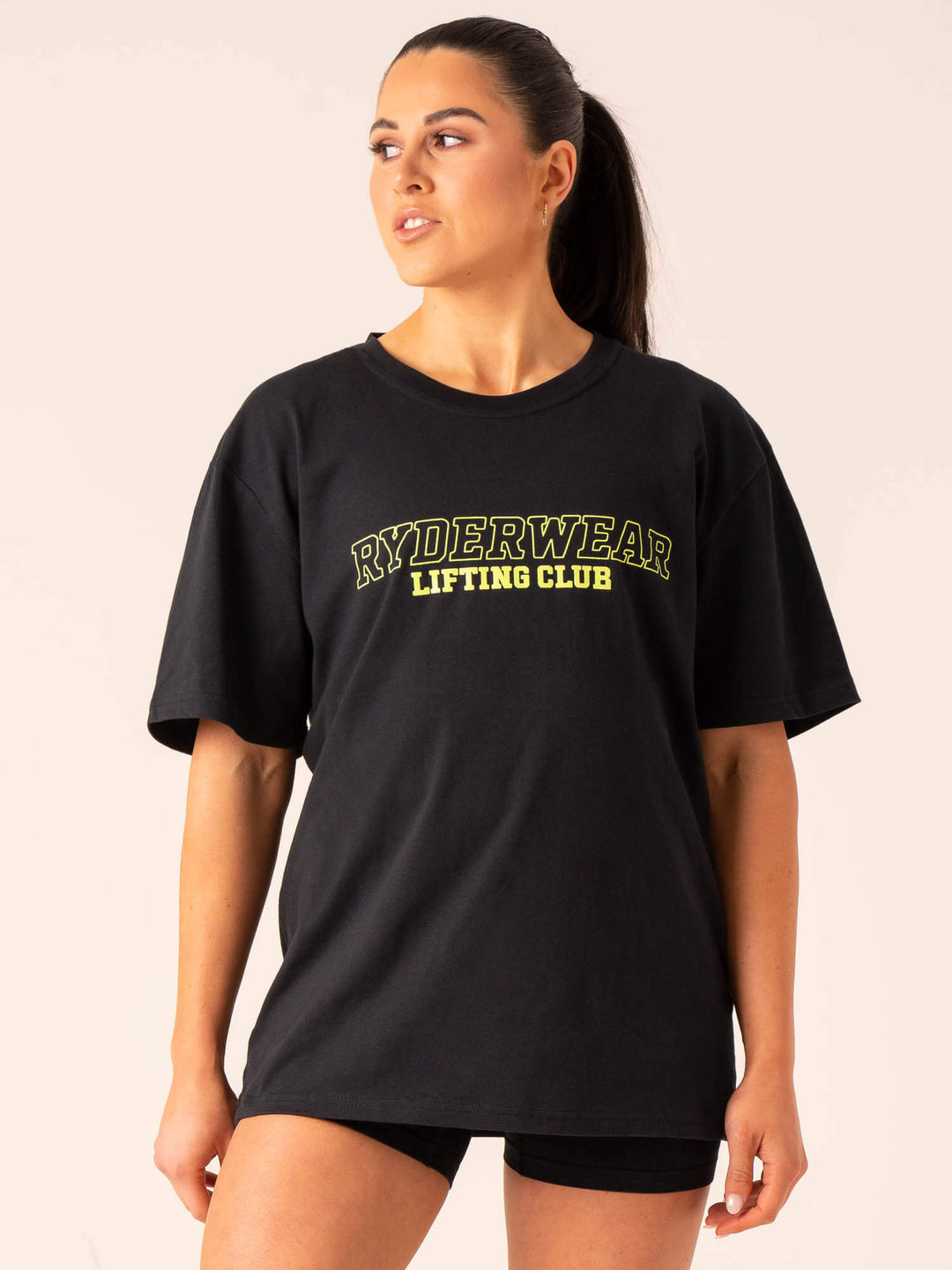Lifting Club T-Shirt - Black Clothing Ryderwear 