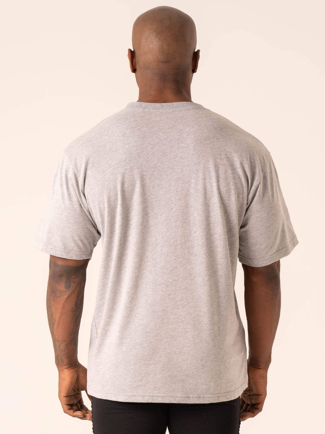 Lifting Club T-Shirt - Grey Marl Clothing Ryderwear 